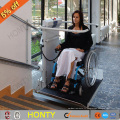 2017 ascenseurs d&#39;escalier de fauteuil roulant résidentiels sans barrière de sécurité résidentiels pour 1 personne